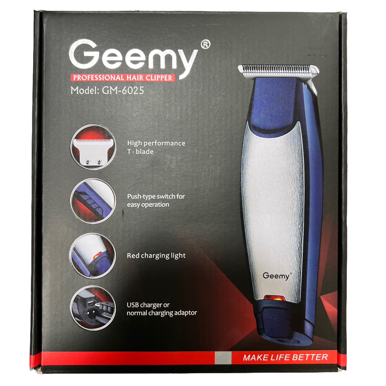 ماشین اصلاح موی بدن و صورت جیمی مدل Gm-6025